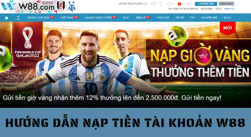 nạp tiền w88