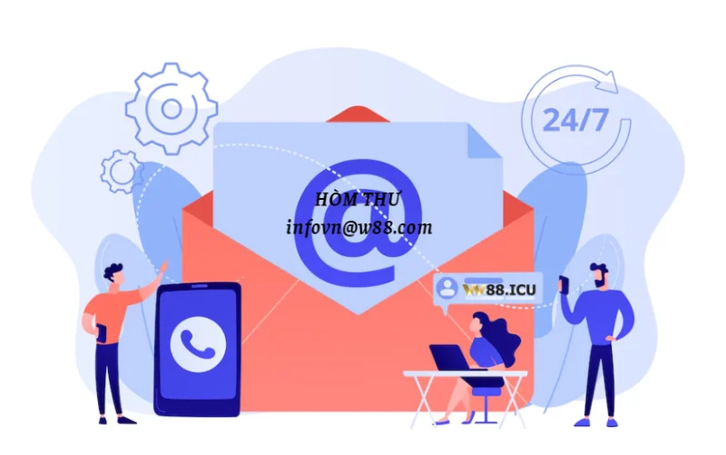 gửi email yêu cầu xóa tài khoản w88