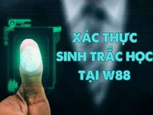 Giao dịch trên W88 không xác thực sinh trắc học