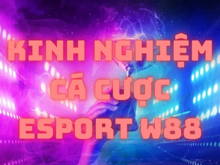 kinh nghiệm cá cược esport w88 từ những cao thủ